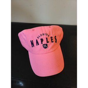 Naples Florida Pink Adjustable Baseball Cap NEW